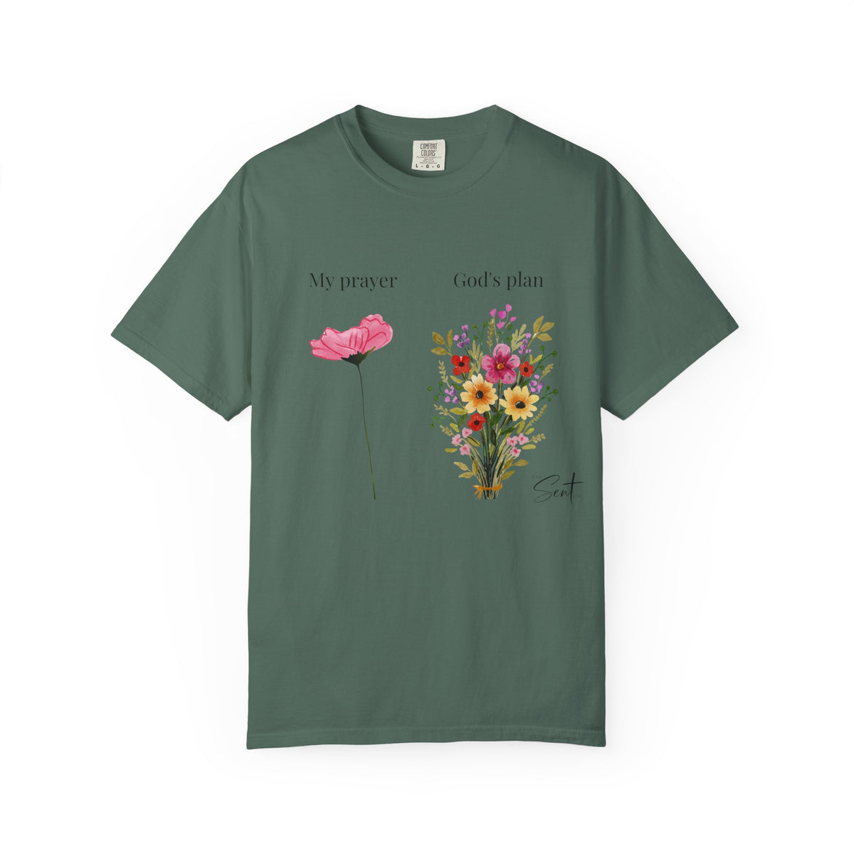My Prayer God’s Plan Floral Faith T-Shirt