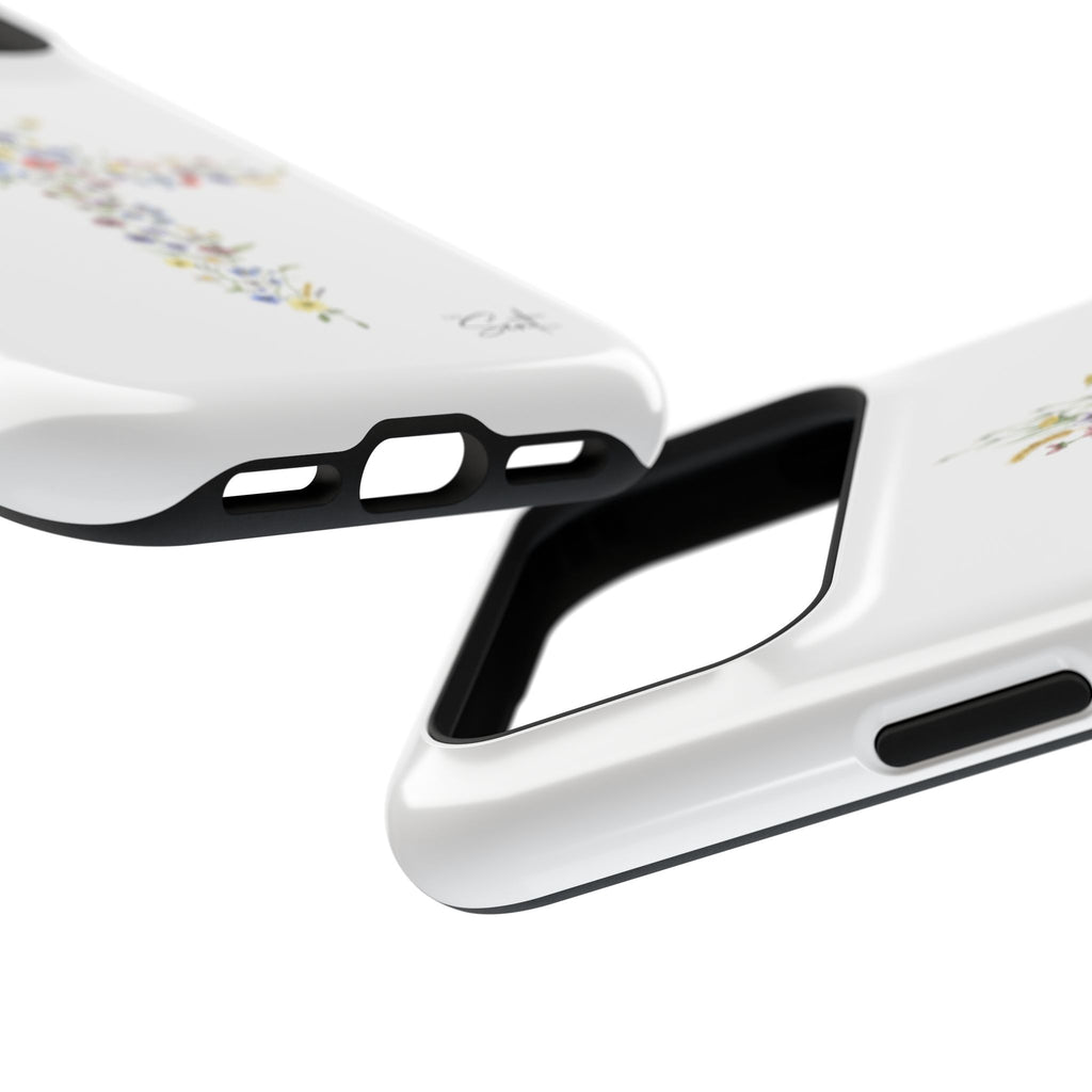 Floral Cross Magnetic Phone Case