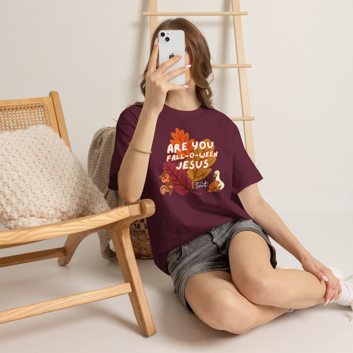 Are You Fall-o-ween Jesus? Christian Halloween Thanksgiving T-Shirt