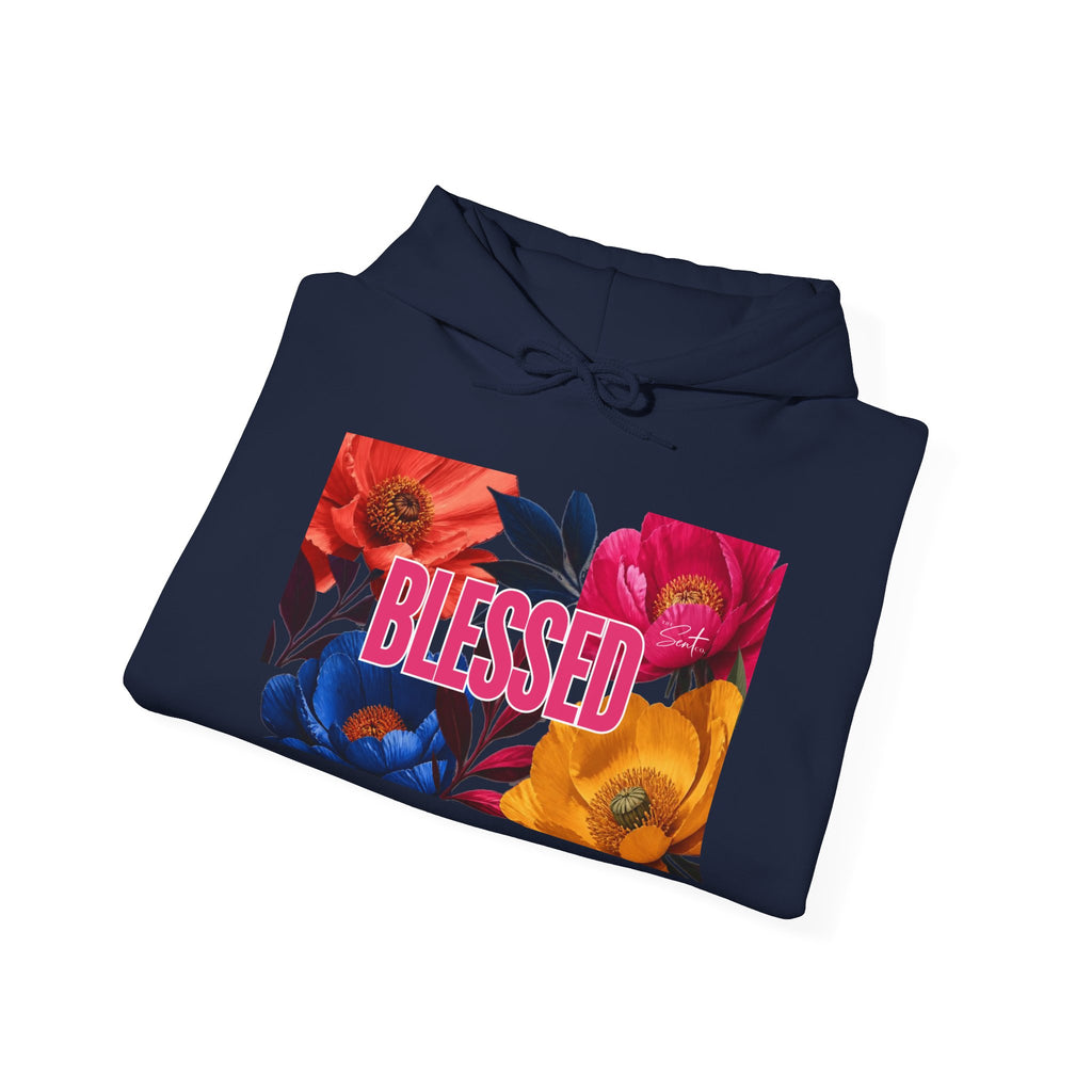 Blessed Floral Graphic Hoodie