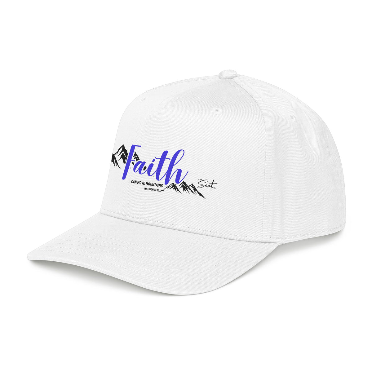 Faith Mountain Baseball Cap — Inspirational Outdoor Hat