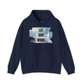 Let God Work. Hoodie — Faith Script Religious Pullover