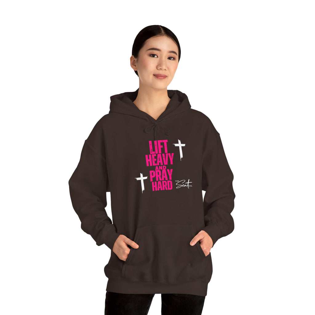 Lift Heavy And Pray Hard-Hoodie