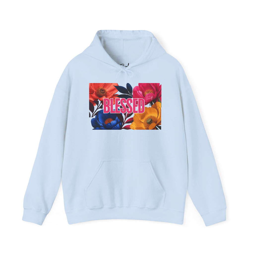 Blessed Floral Graphic Hoodie