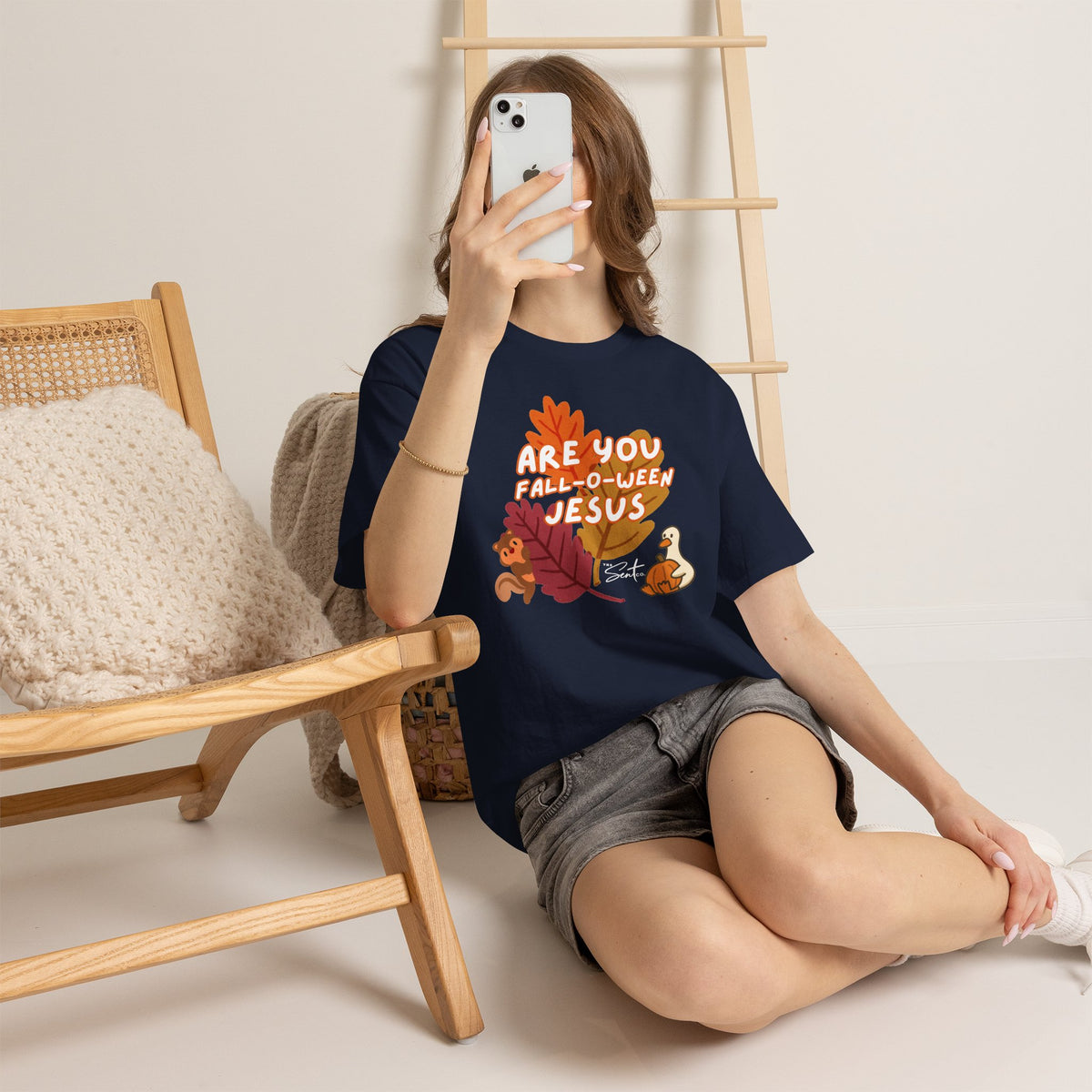 Are You Fall-o-ween Jesus? Christian Halloween Thanksgiving T-Shirt