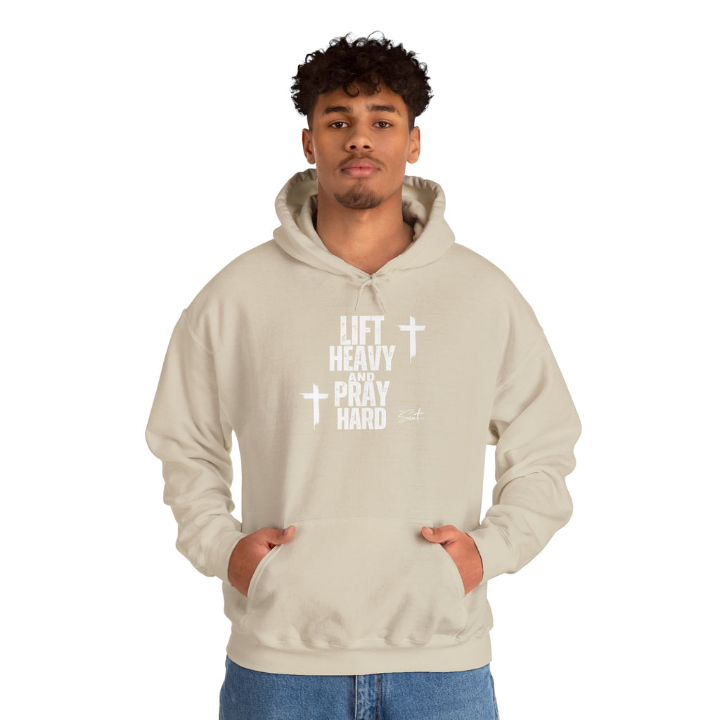 Lift Heavy And Pray Hard-Hoodie