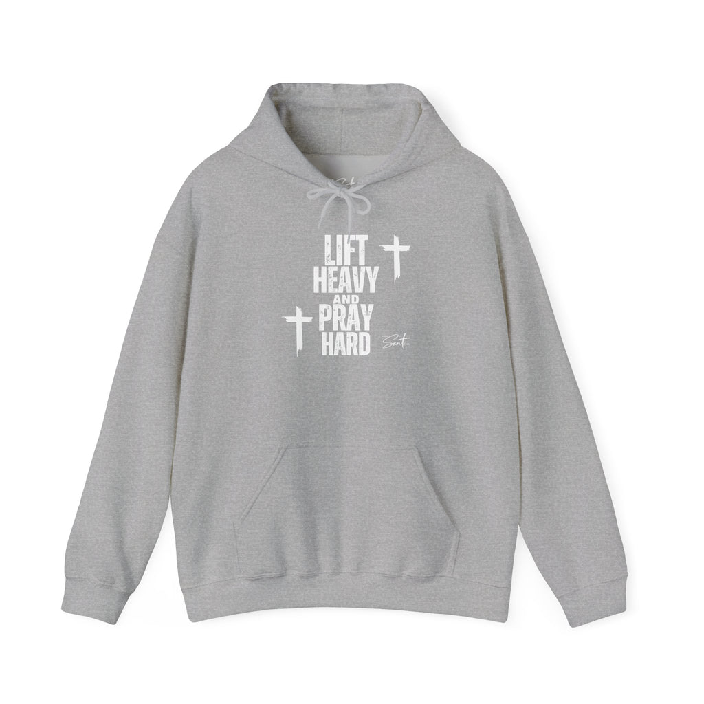 Lift Heavy And Pray Hard-Hoodie