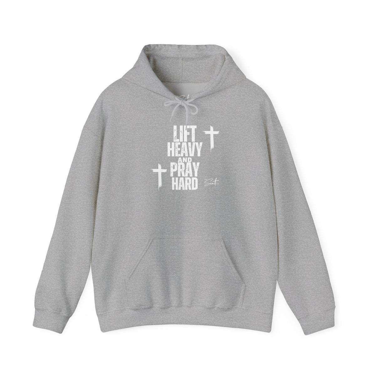 Lift Heavy And Pray Hard-Hoodie