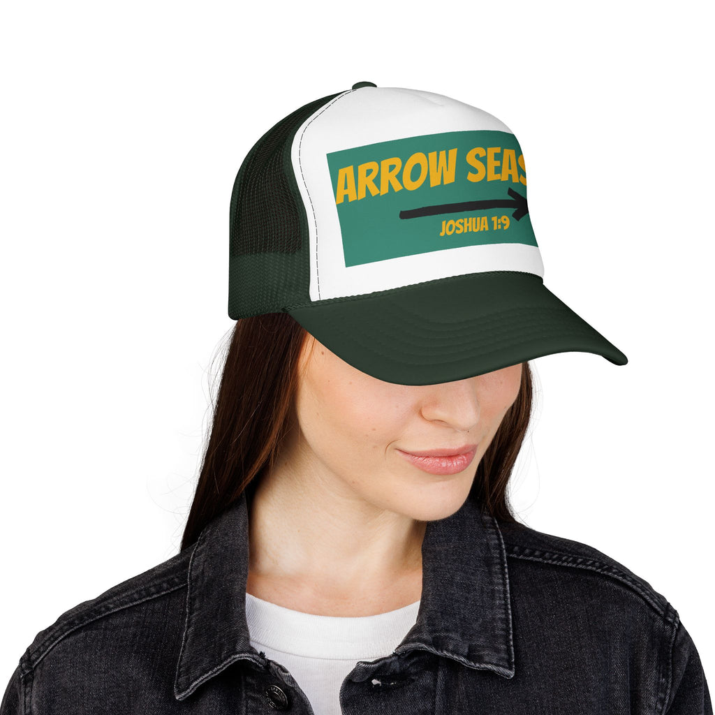 Trucker Hat — "Arrow Season" Foam Front Cap | Outdoors & Archery Hat