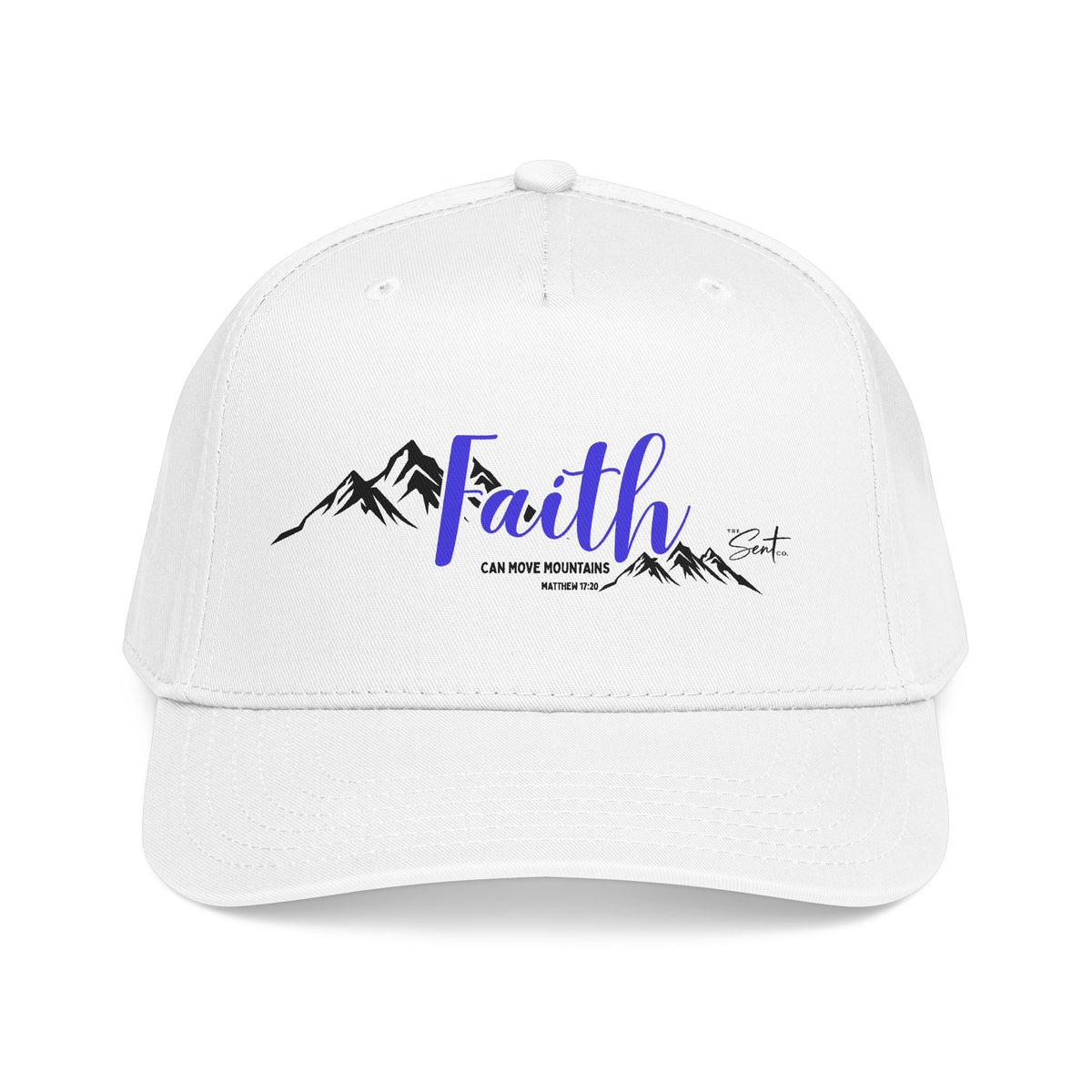 Faith Mountain Baseball Cap — Inspirational Outdoor Hat
