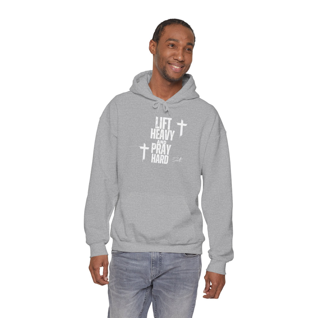 Lift Heavy And Pray Hard-Hoodie