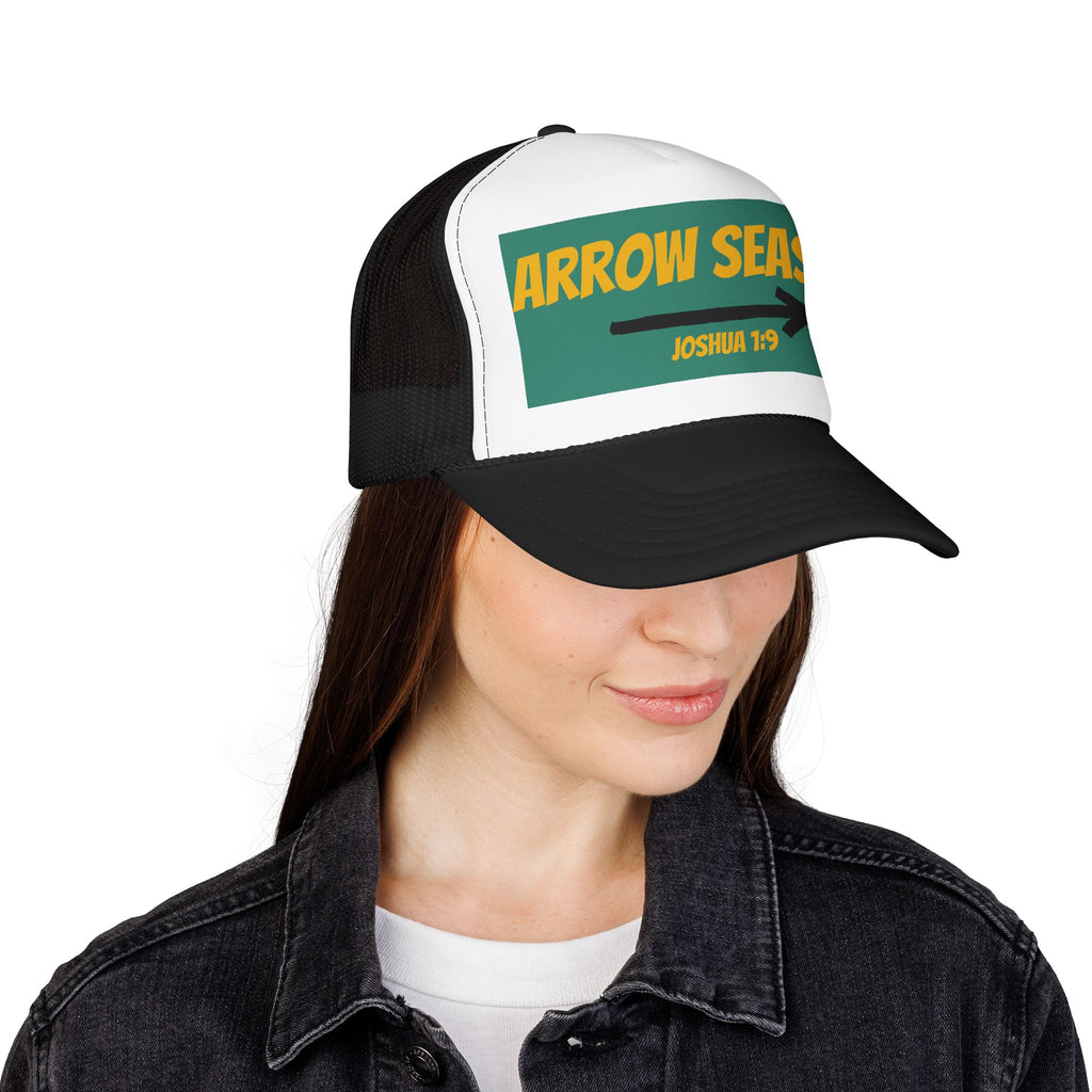 Trucker Hat — "Arrow Season" Foam Front Cap | Outdoors & Archery Hat