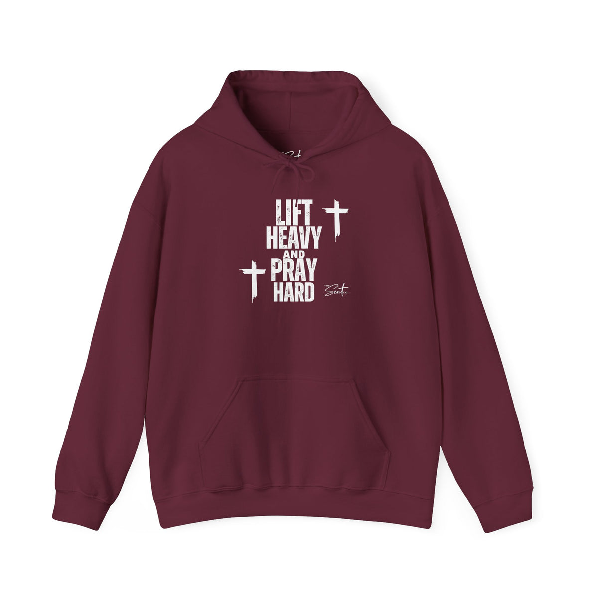 Lift Heavy And Pray Hard-Hoodie
