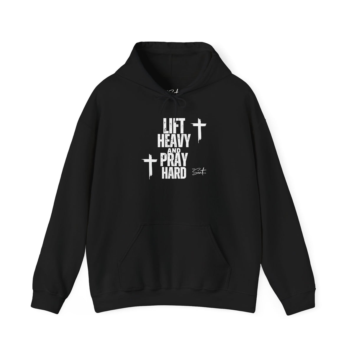 Lift Heavy And Pray Hard-Hoodie