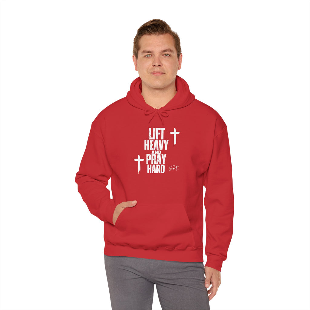 Lift Heavy And Pray Hard-Hoodie