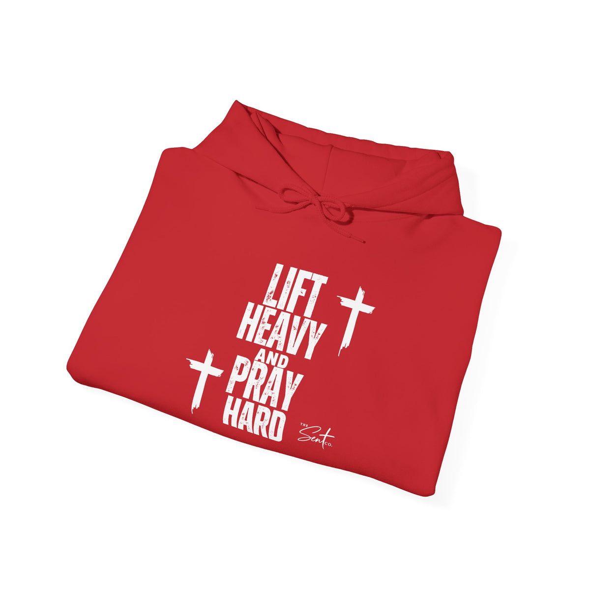 Lift Heavy And Pray Hard-Hoodie