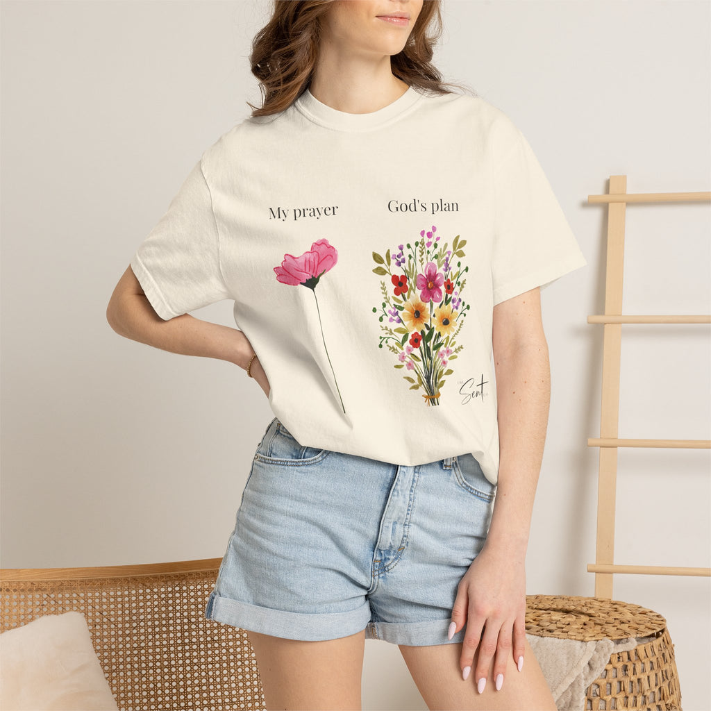 My Prayer God’s Plan Floral Faith T-Shirt