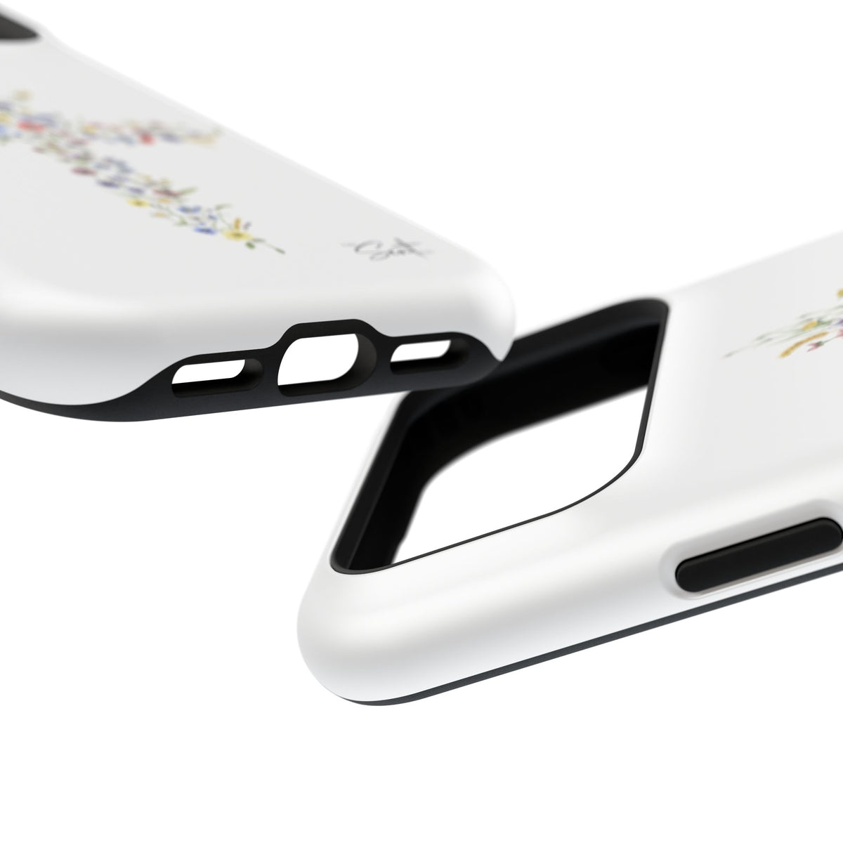 Floral Cross Magnetic Phone Case