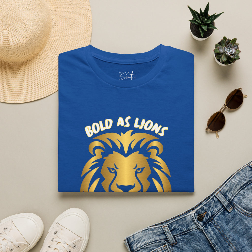Jesus Cross T-Shirt — "Jesus" Scripture Design (Matthew 28:19, Psalms 23:3)