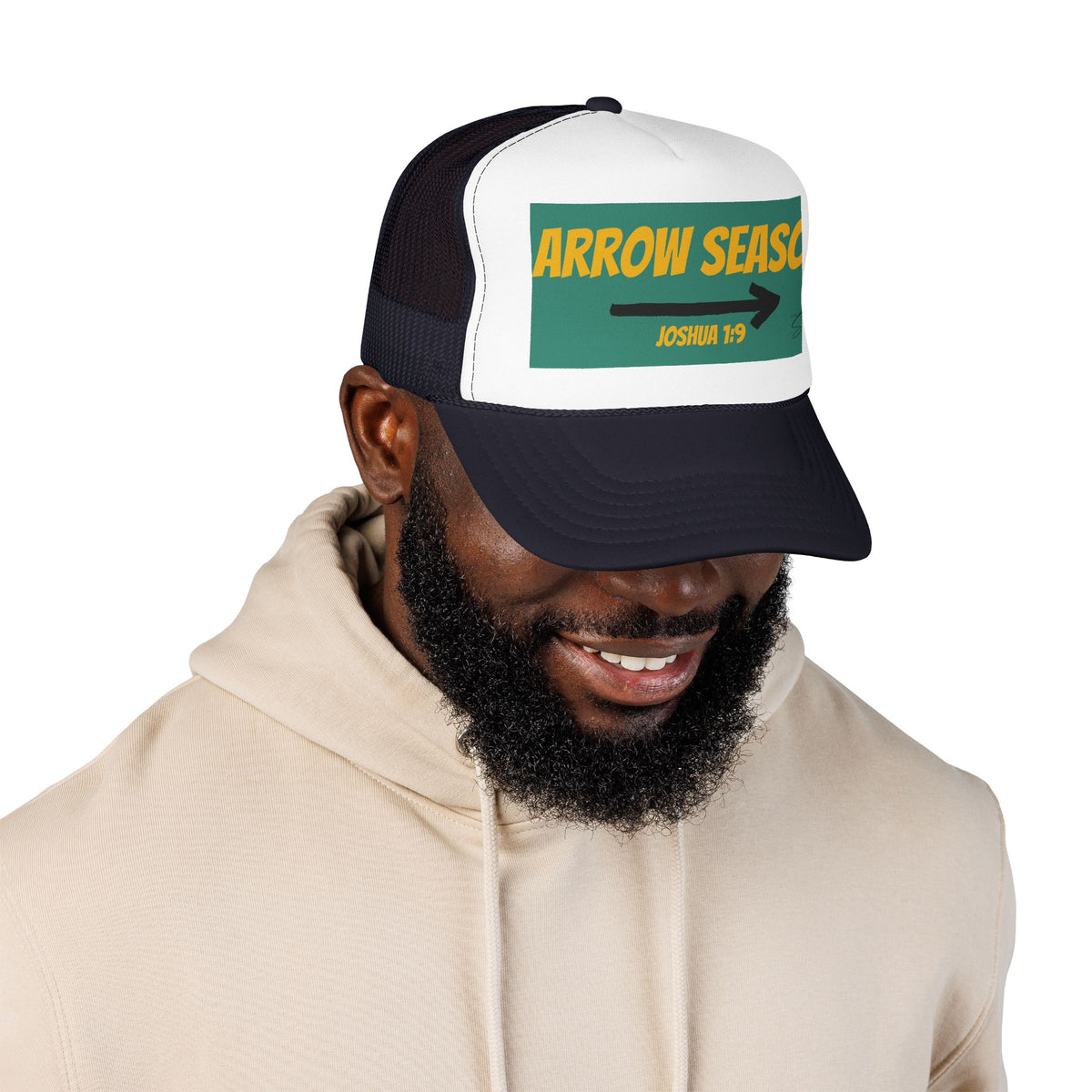 Trucker Hat — "Arrow Season" Foam Front Cap | Outdoors & Archery Hat