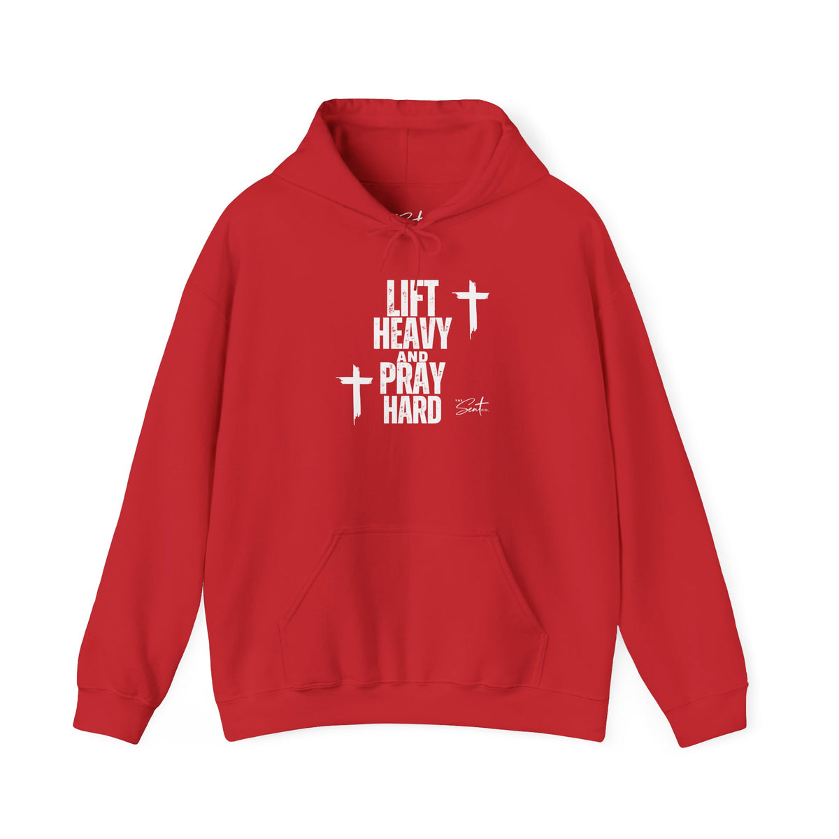 Lift Heavy And Pray Hard-Hoodie