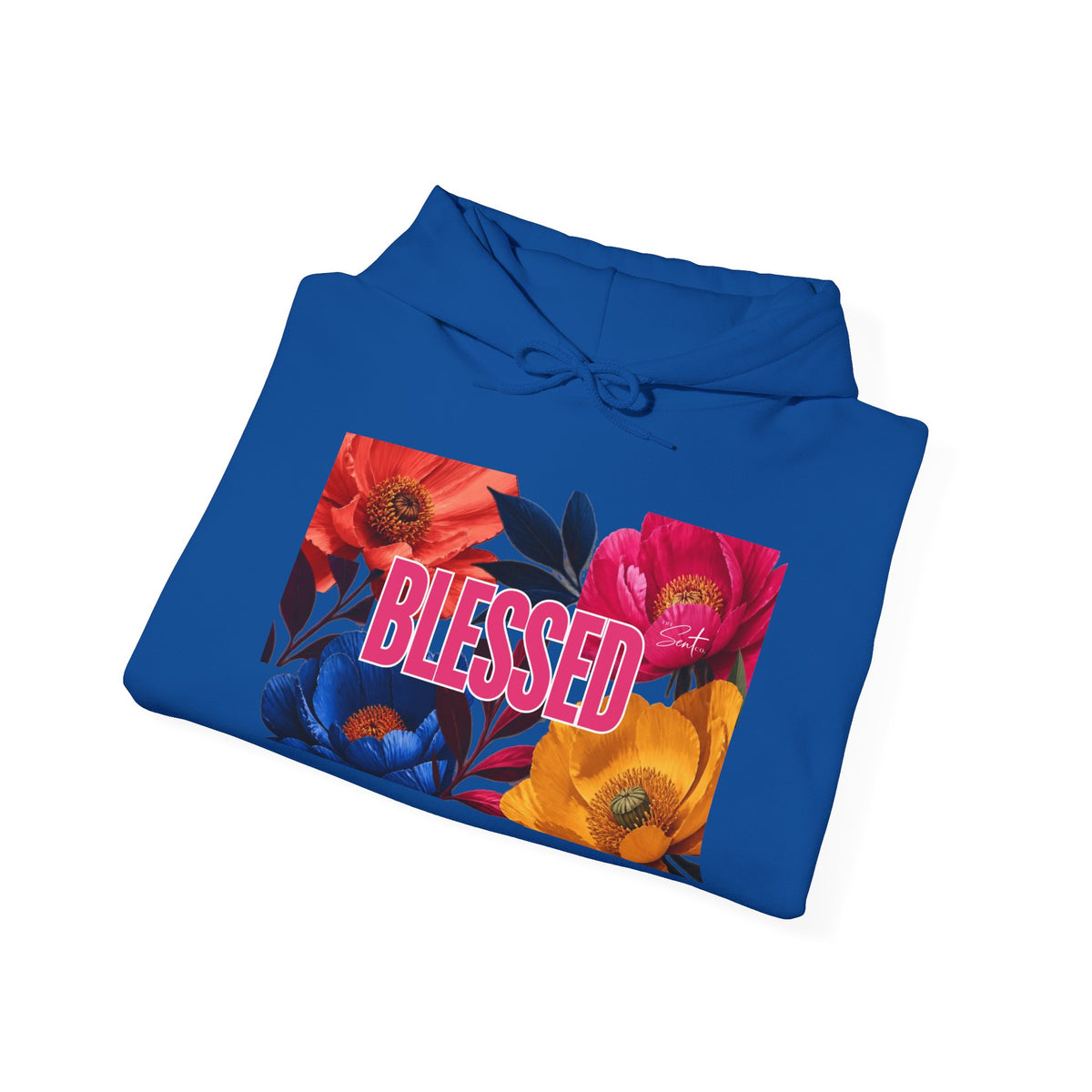 Blessed Floral Graphic Hoodie
