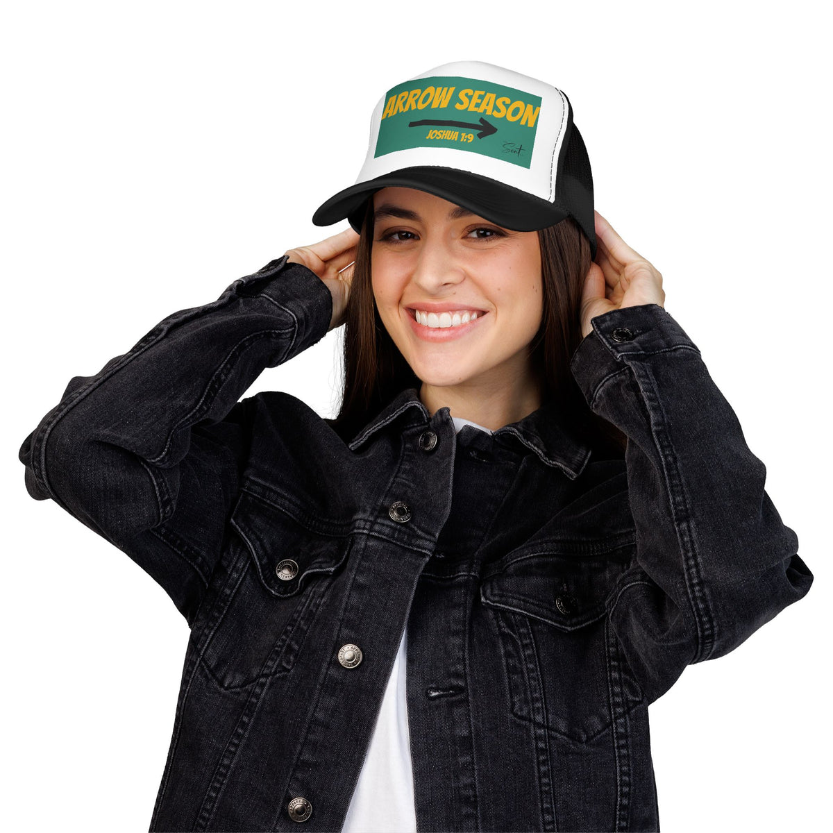 Trucker Hat — "Arrow Season" Foam Front Cap | Outdoors & Archery Hat