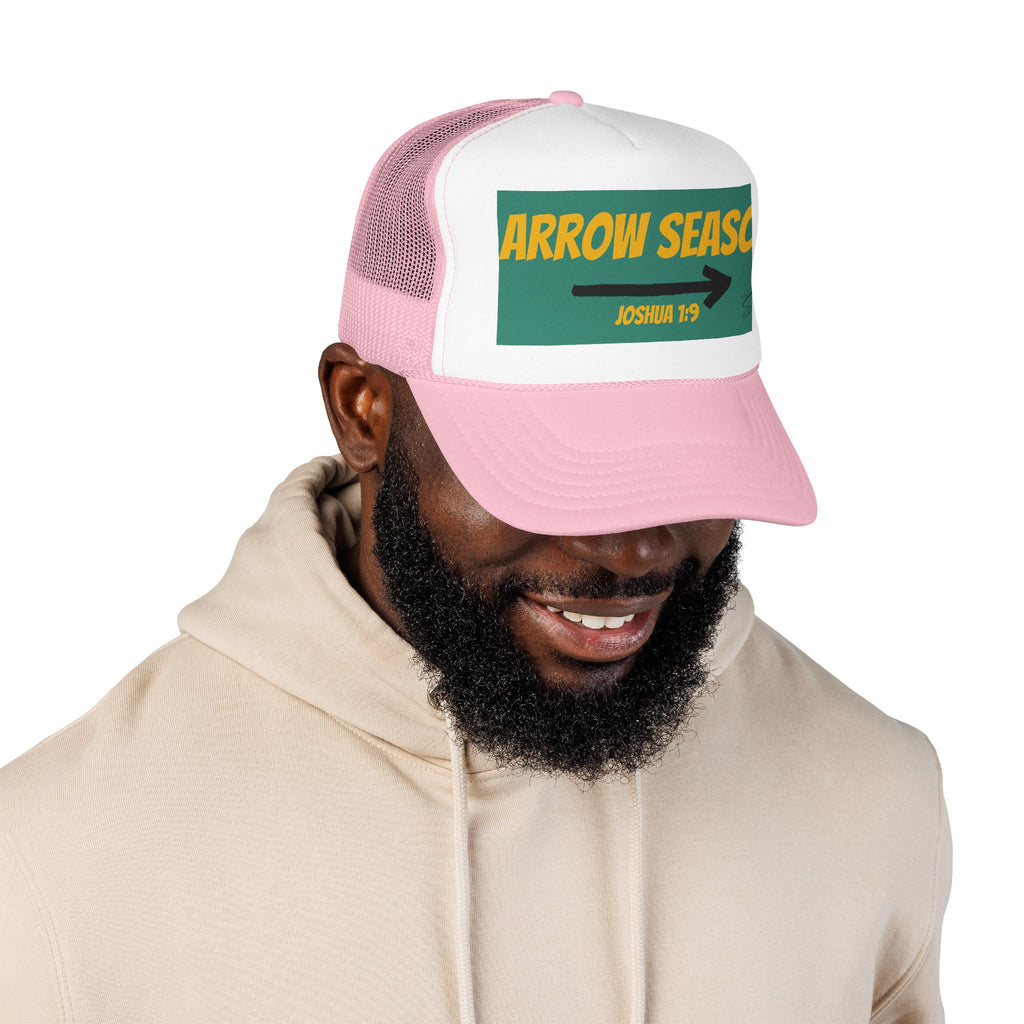 Trucker Hat — "Arrow Season" Foam Front Cap | Outdoors & Archery Hat