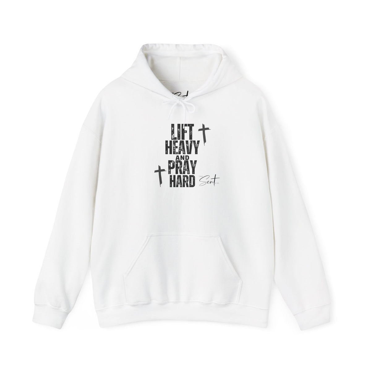 Lift Heavy And Pray Hard-Hoodie