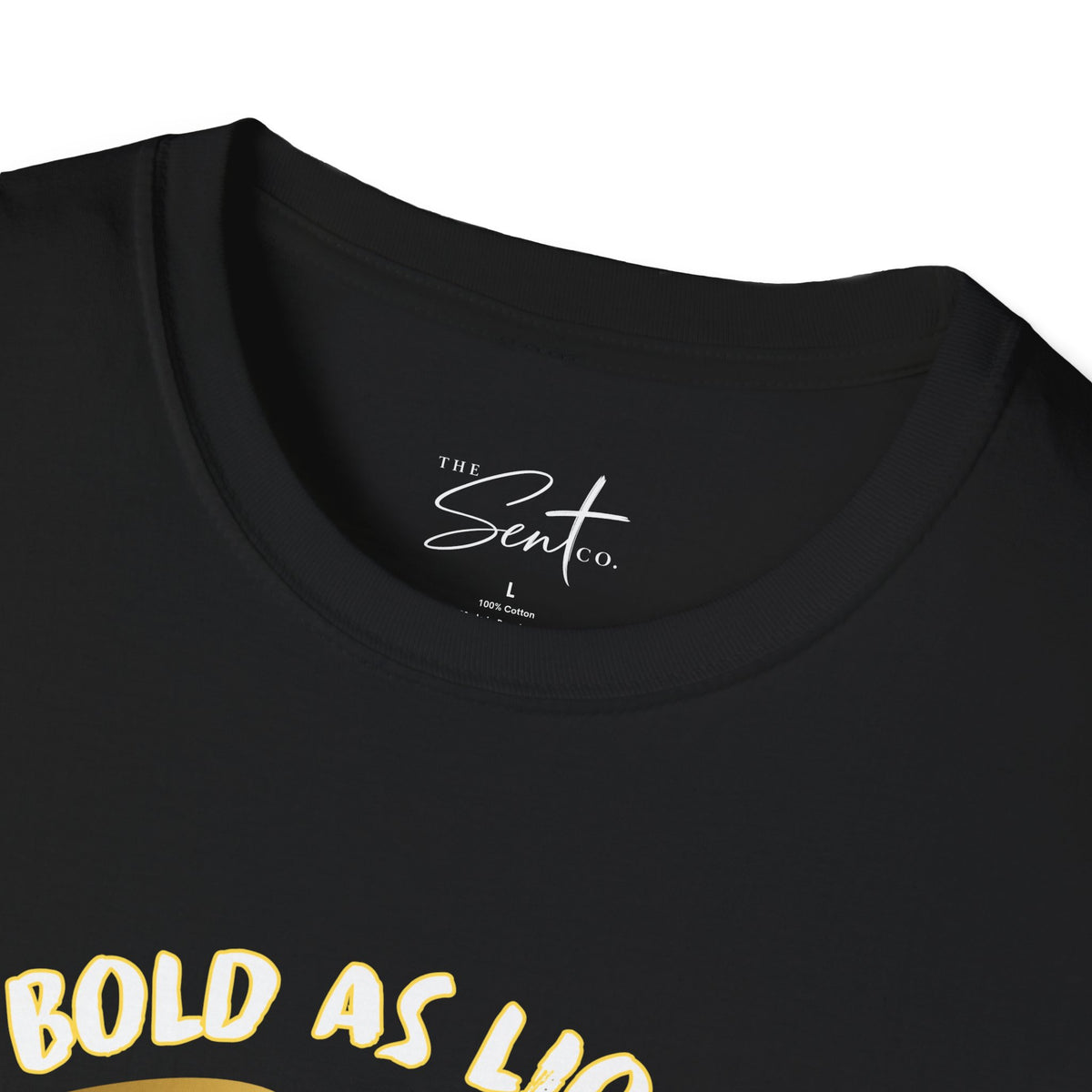 Jesus Cross T-Shirt — "Jesus" Scripture Design (Matthew 28:19, Psalms 23:3)