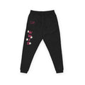 Embroidered 'WWJD' Floral Side Joggers — Women's Christian Faith Sweatpants