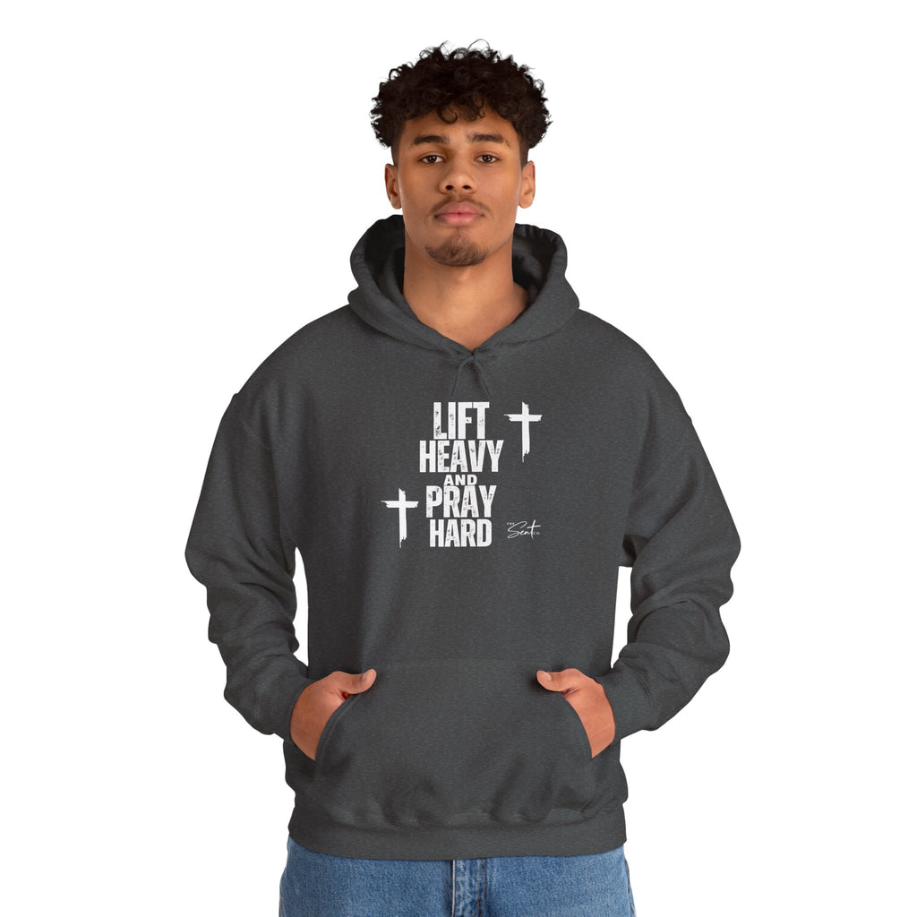 Lift Heavy And Pray Hard-Hoodie