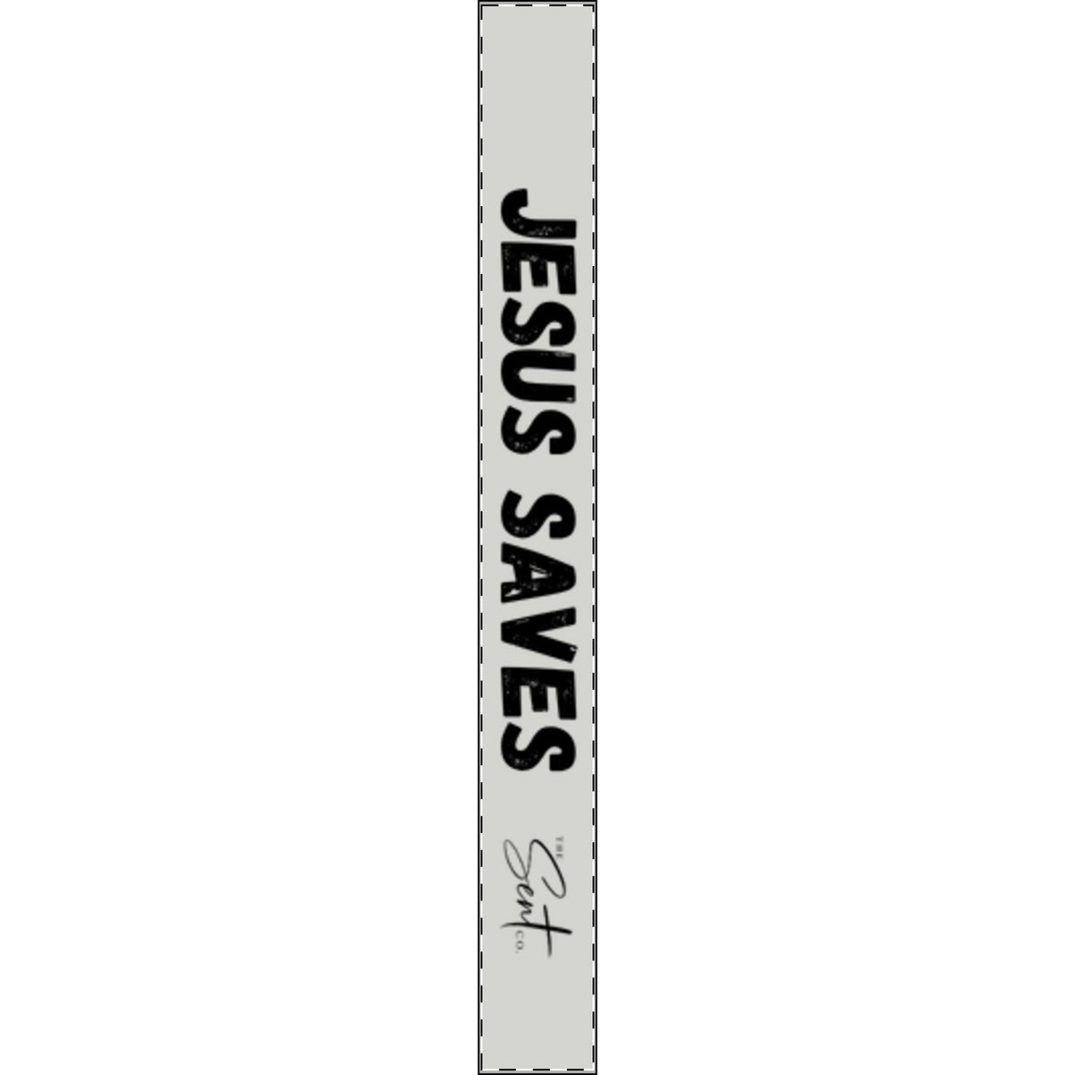 Jesus Saves Christian Faith Rectangle Bar Keychain
