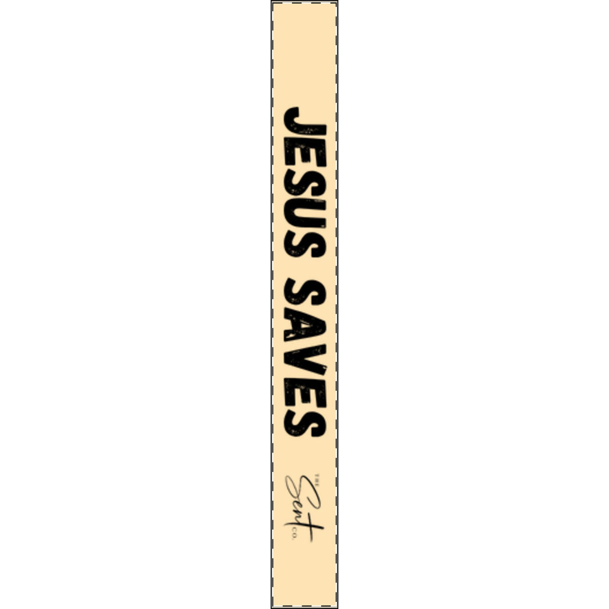 Jesus Saves Christian Faith Rectangle Bar Keychain