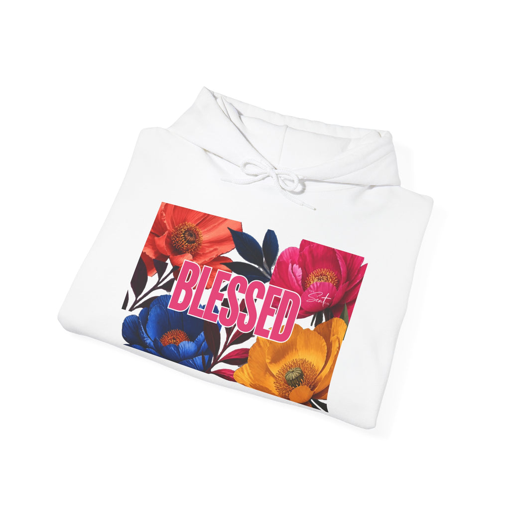 Blessed Floral Graphic Hoodie