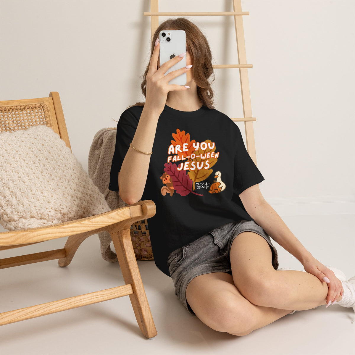 Are You Fall-o-ween Jesus? Christian Halloween Thanksgiving T-Shirt
