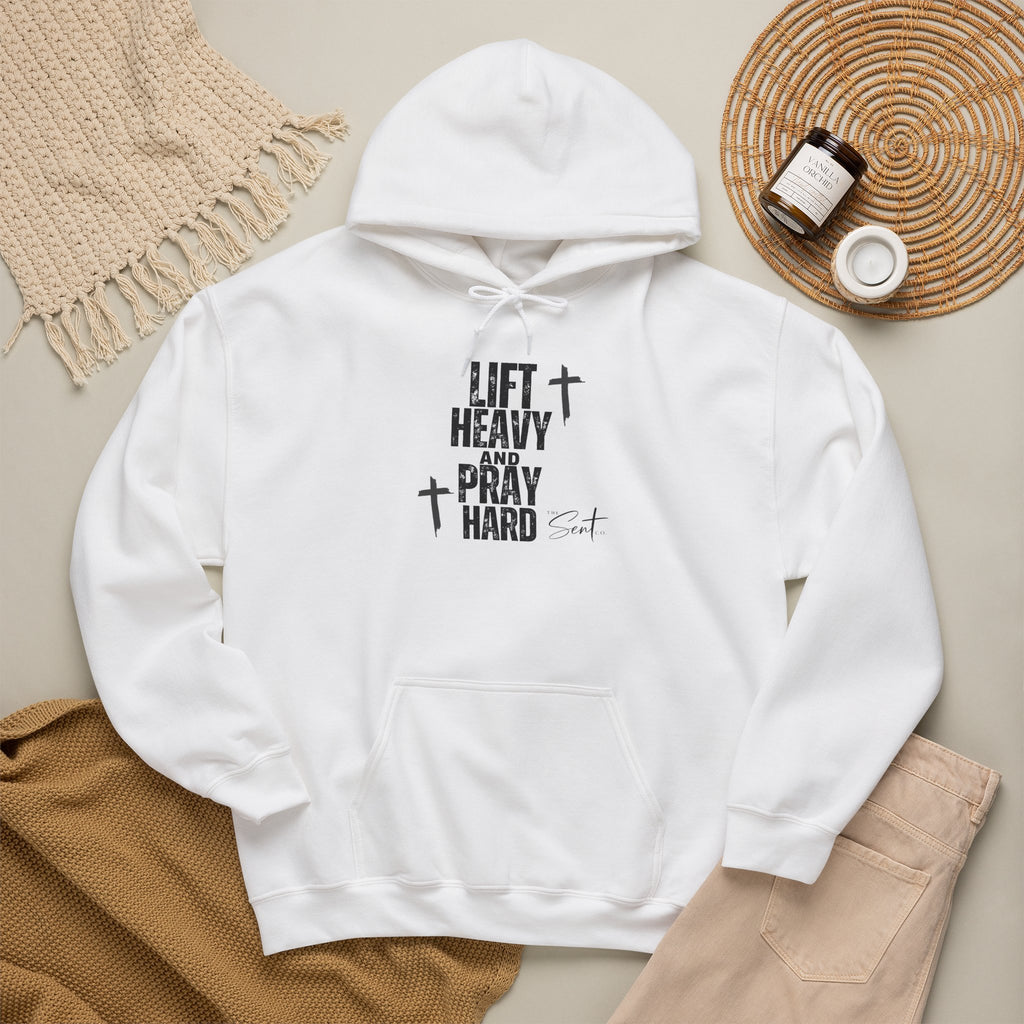 Lift Heavy And Pray Hard-Hoodie