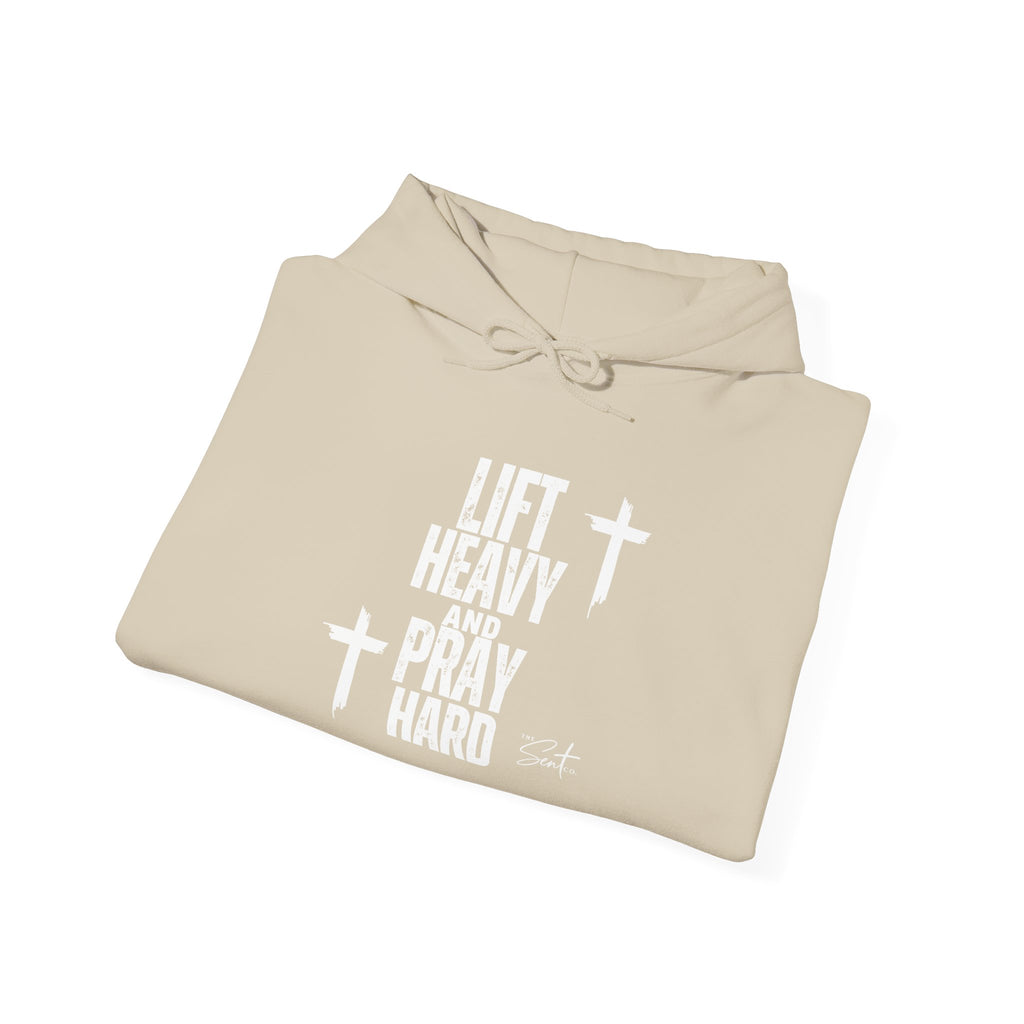 Lift Heavy And Pray Hard-Hoodie