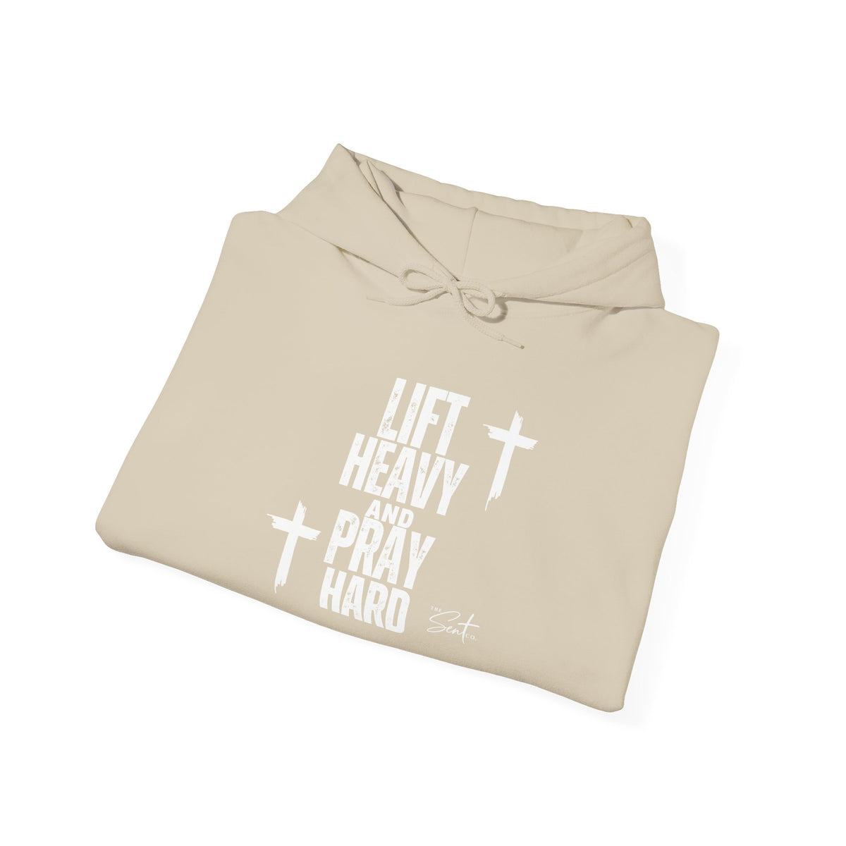 Lift Heavy And Pray Hard-Hoodie