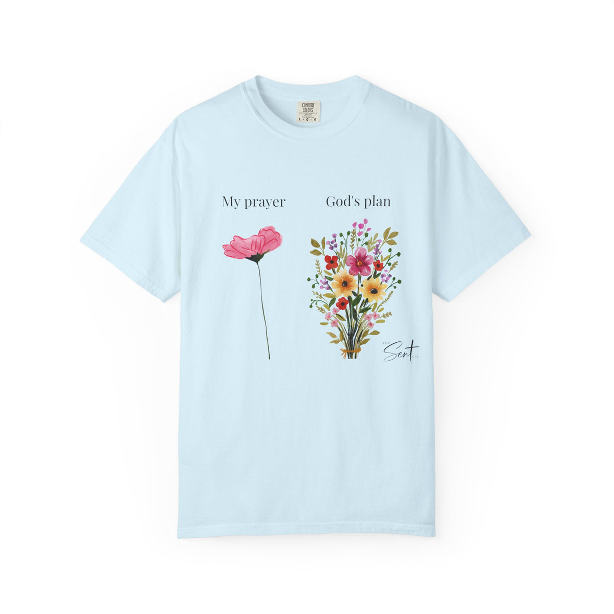 My Prayer God’s Plan Floral Faith T-Shirt