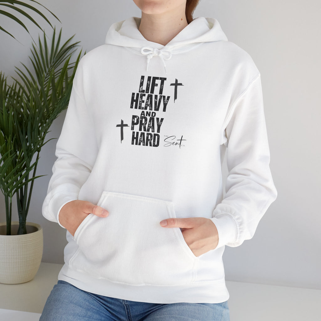 Lift Heavy And Pray Hard-Hoodie