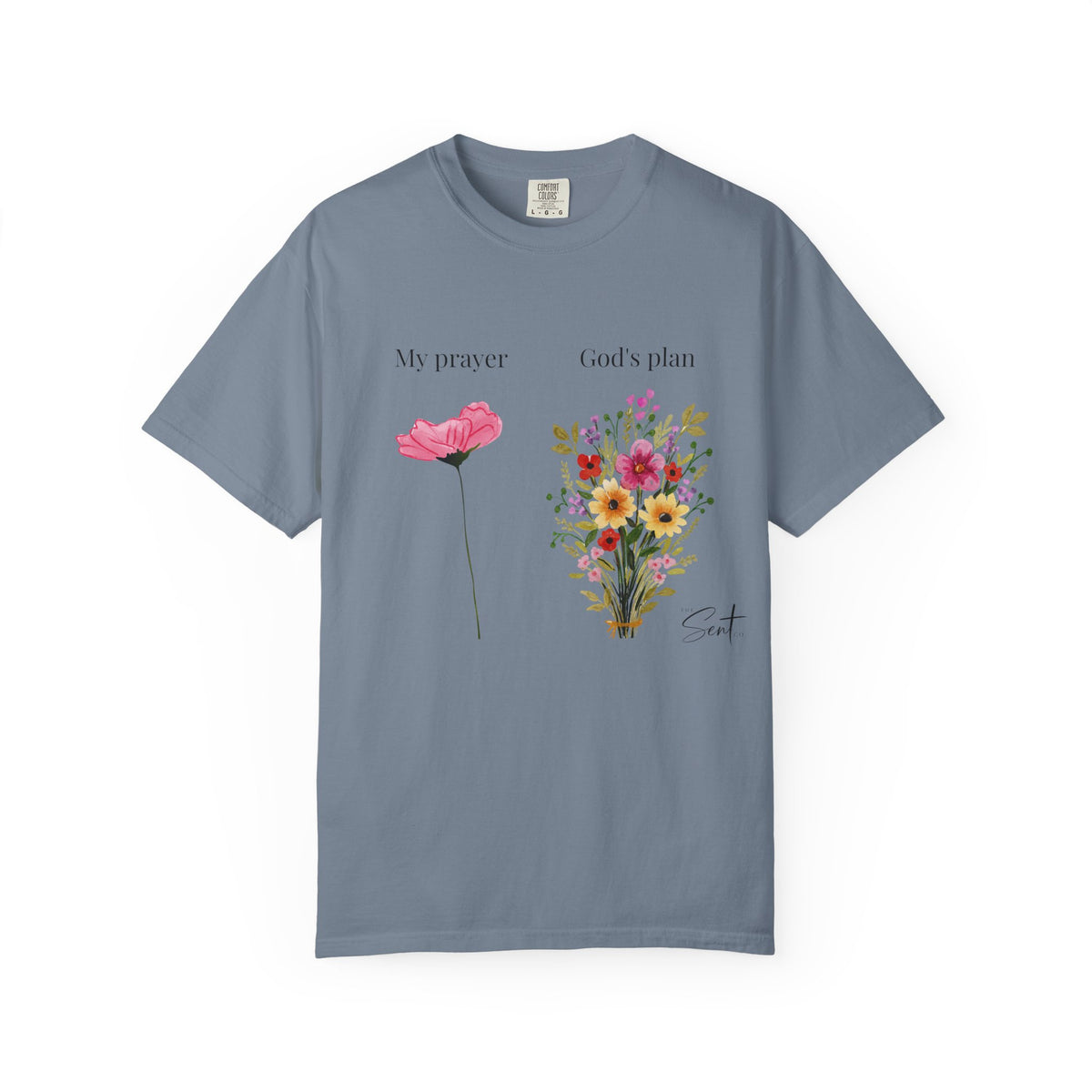 My Prayer God’s Plan Floral Faith T-Shirt
