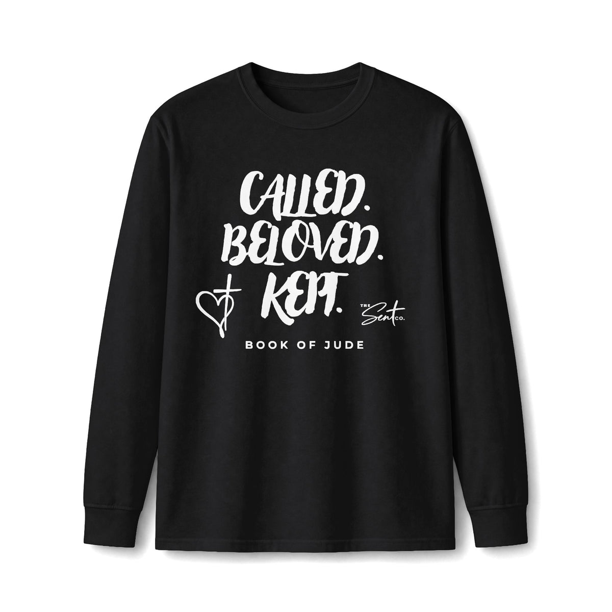 Called, Beloved, Kept Long Sleeve Tee – Book of Jude Christian Faith Shirt