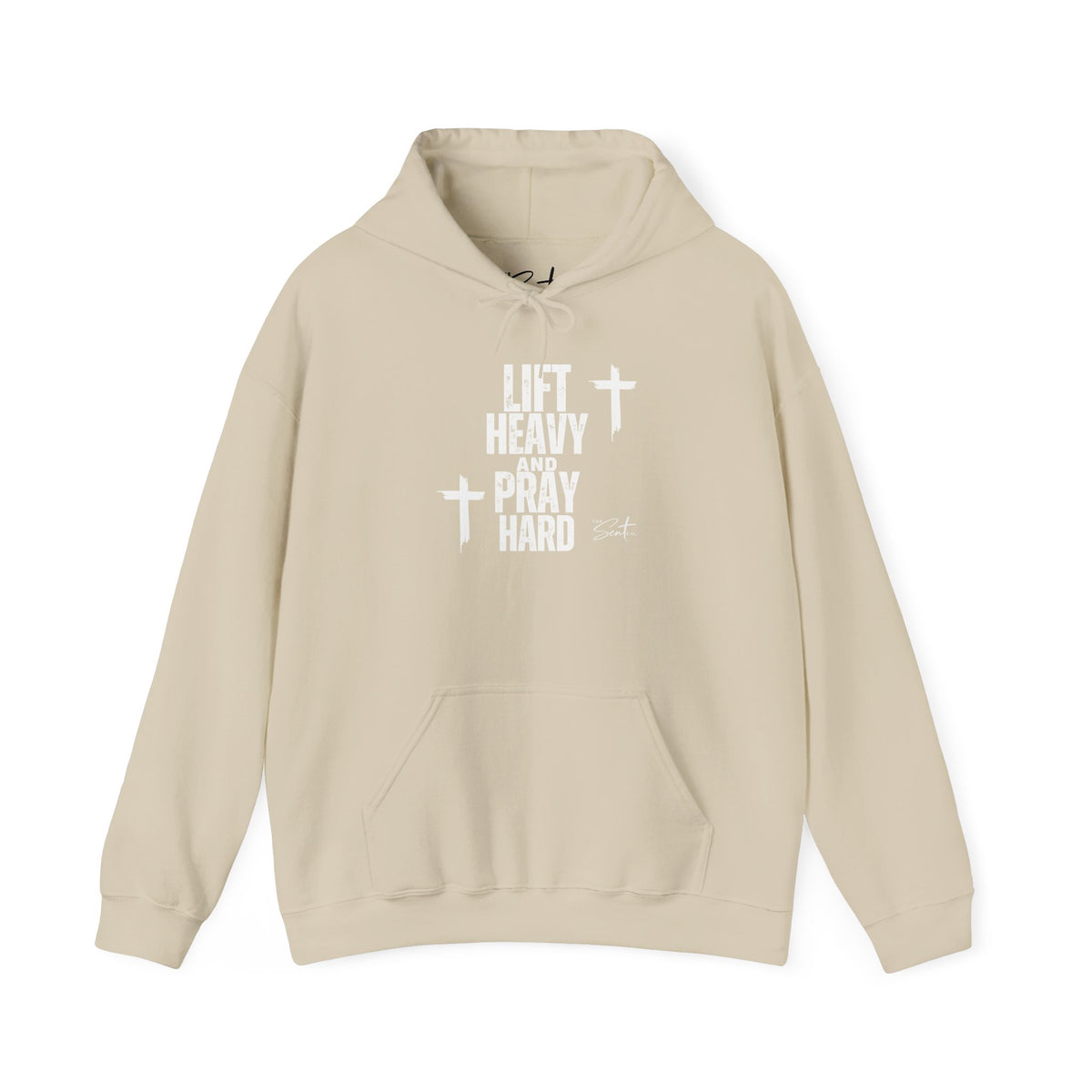 Lift Heavy And Pray Hard-Hoodie