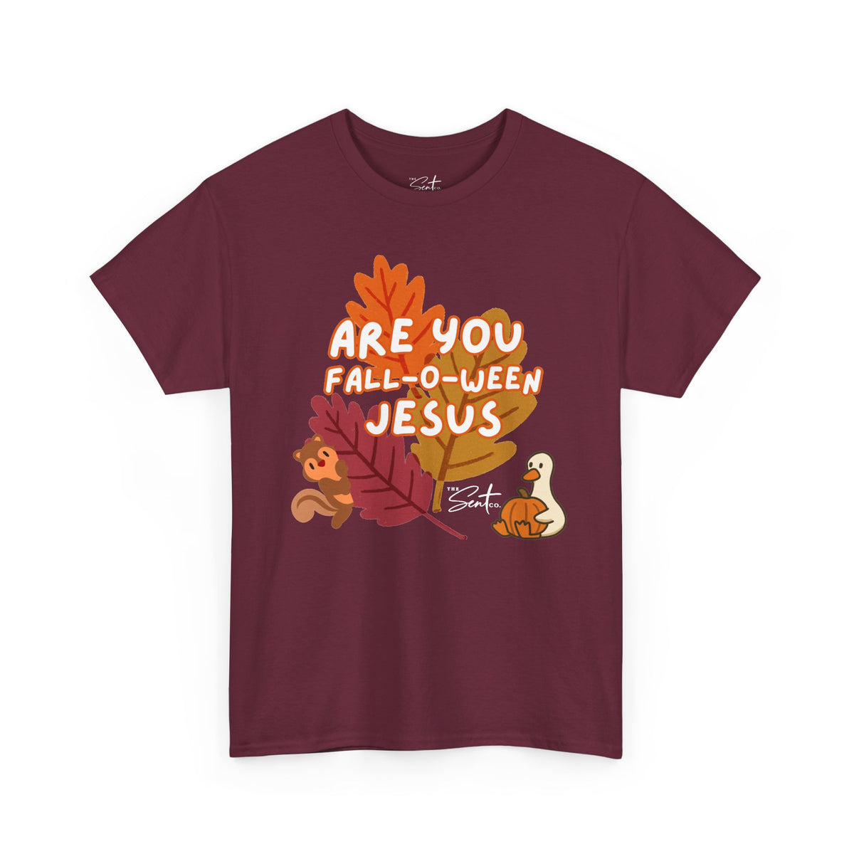 Are You Fall-o-ween Jesus? Christian Halloween Thanksgiving T-Shirt
