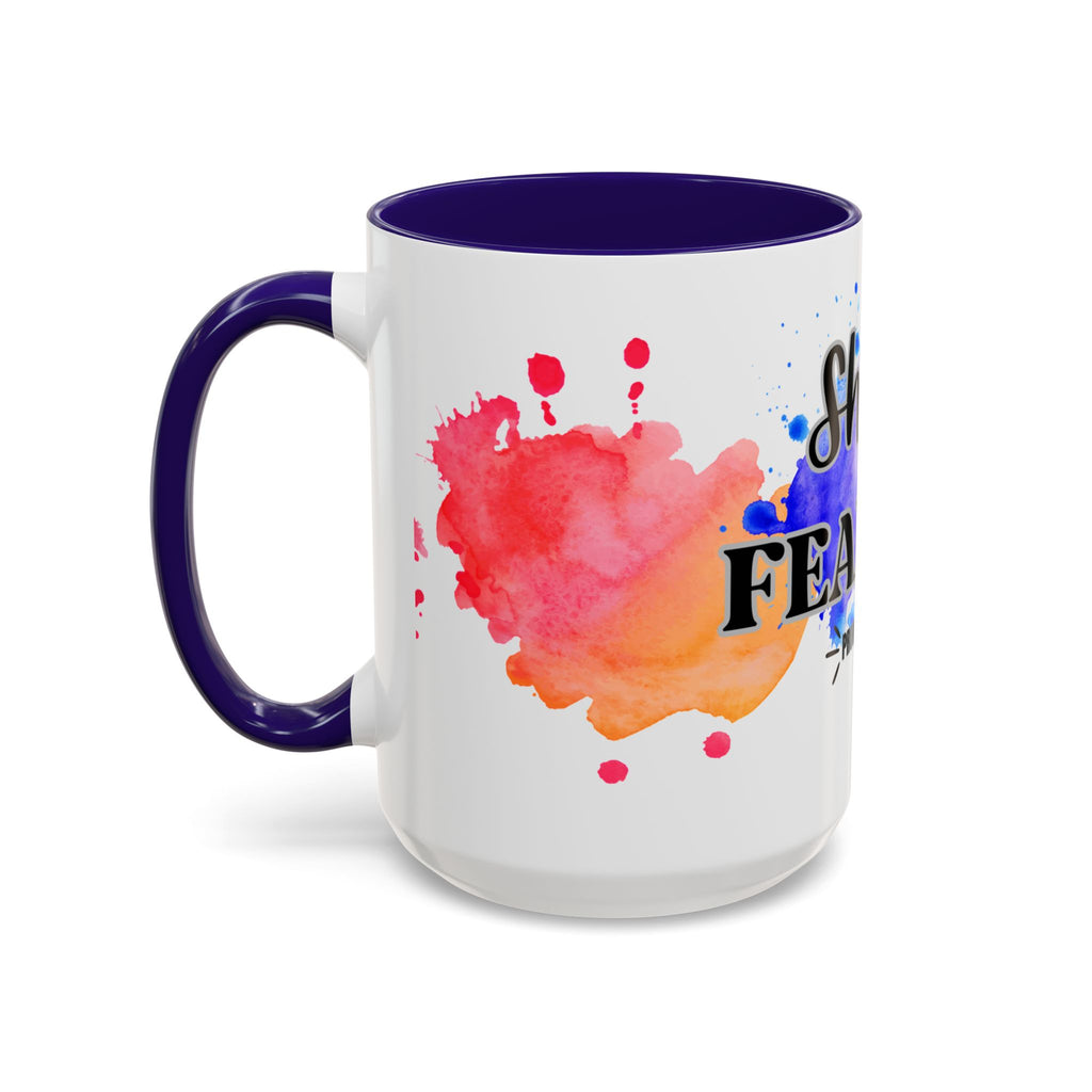 She Is Fearless Proverbs 31:25 Inspirational Christian Mug