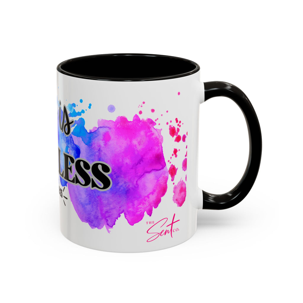 She Is Fearless Proverbs 31:25 Inspirational Christian Mug
