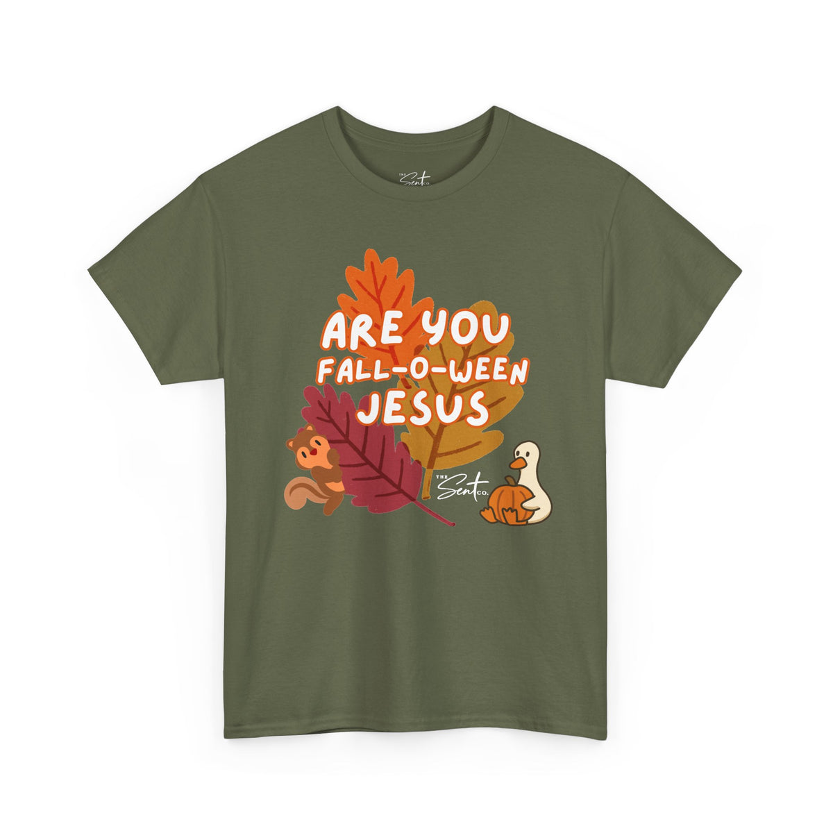 Are You Fall-o-ween Jesus? Christian Halloween Thanksgiving T-Shirt