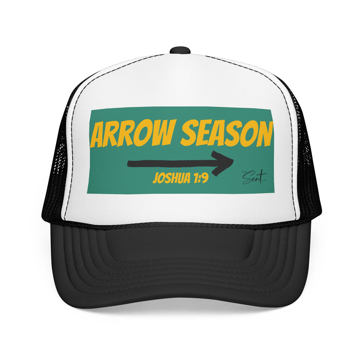 Trucker Hat — "Arrow Season" Foam Front Cap | Outdoors & Archery Hat