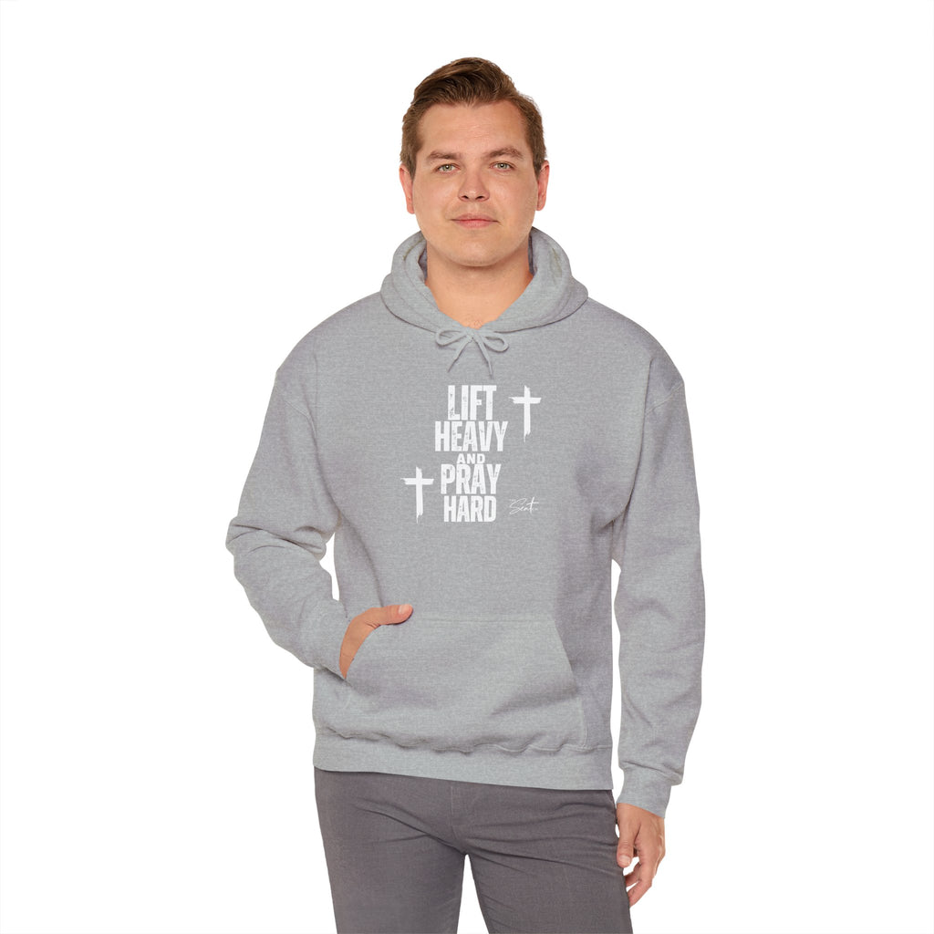 Lift Heavy And Pray Hard-Hoodie